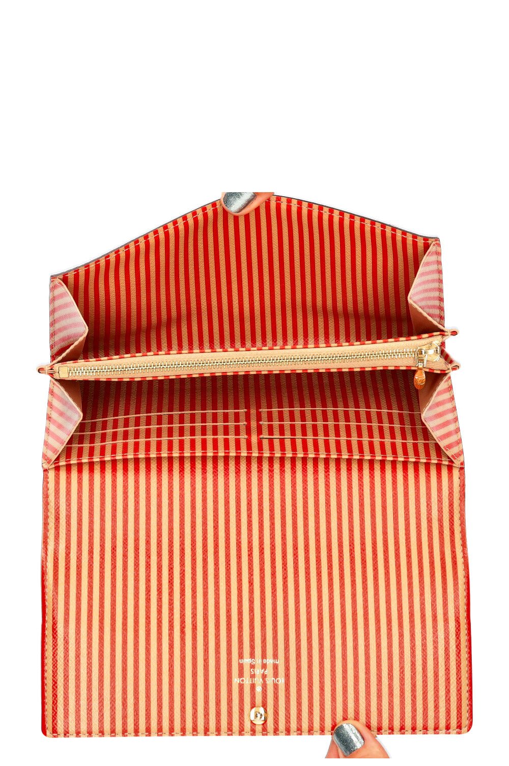 LOUIS VUITTON Sarah Wallet Trunks and Locks MNG | AlmaBagz - Image 4