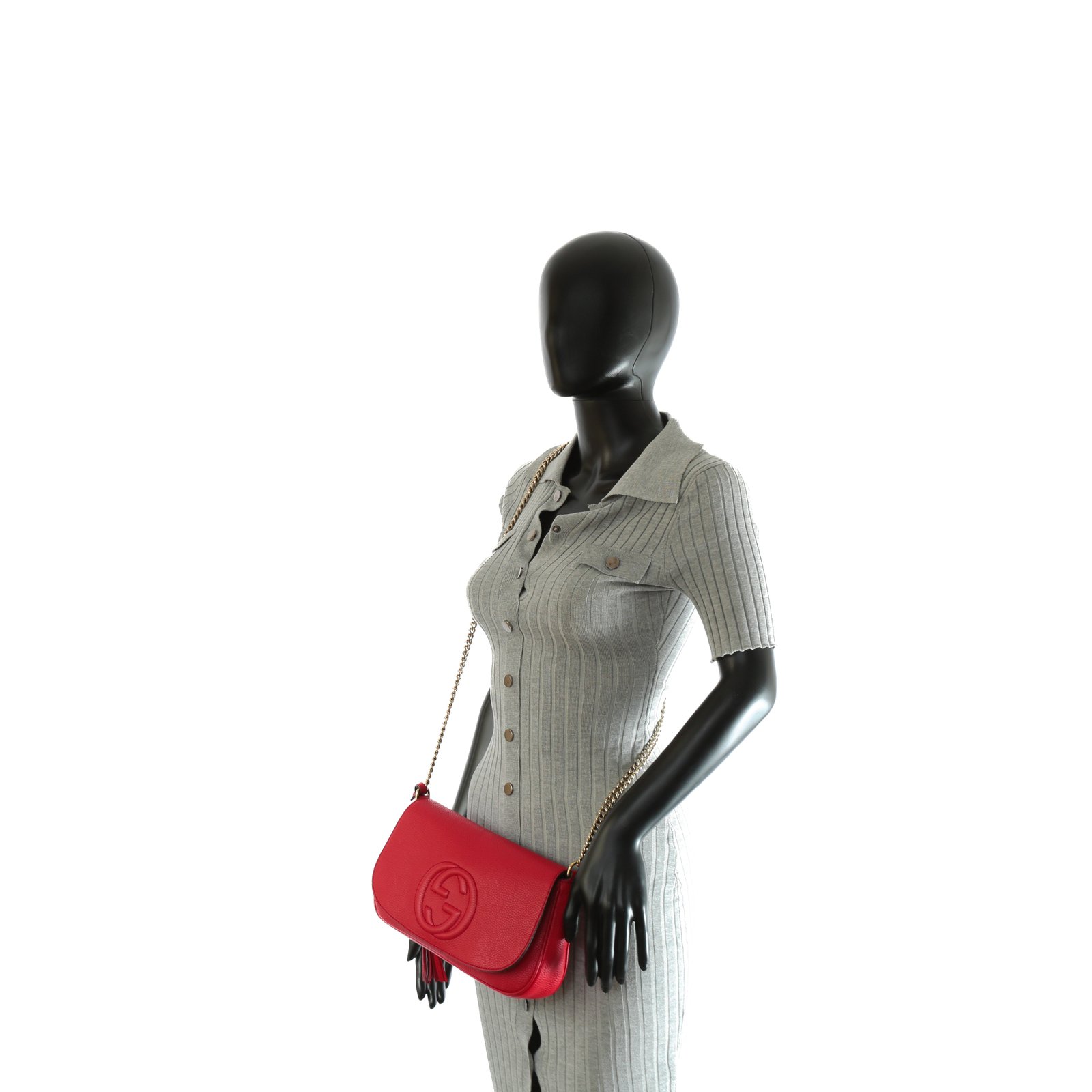 GUCCI Medium Soho Flap Chain Bag | AlmaBagz