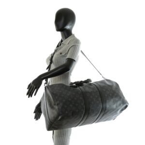 Louis Vuitton 55 Bandouliere Eclipse Monogram Duffle | AlmaBagz