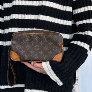 LOUIS VUITTON Marly Dragonne Pochette MNG | AlmaBagz