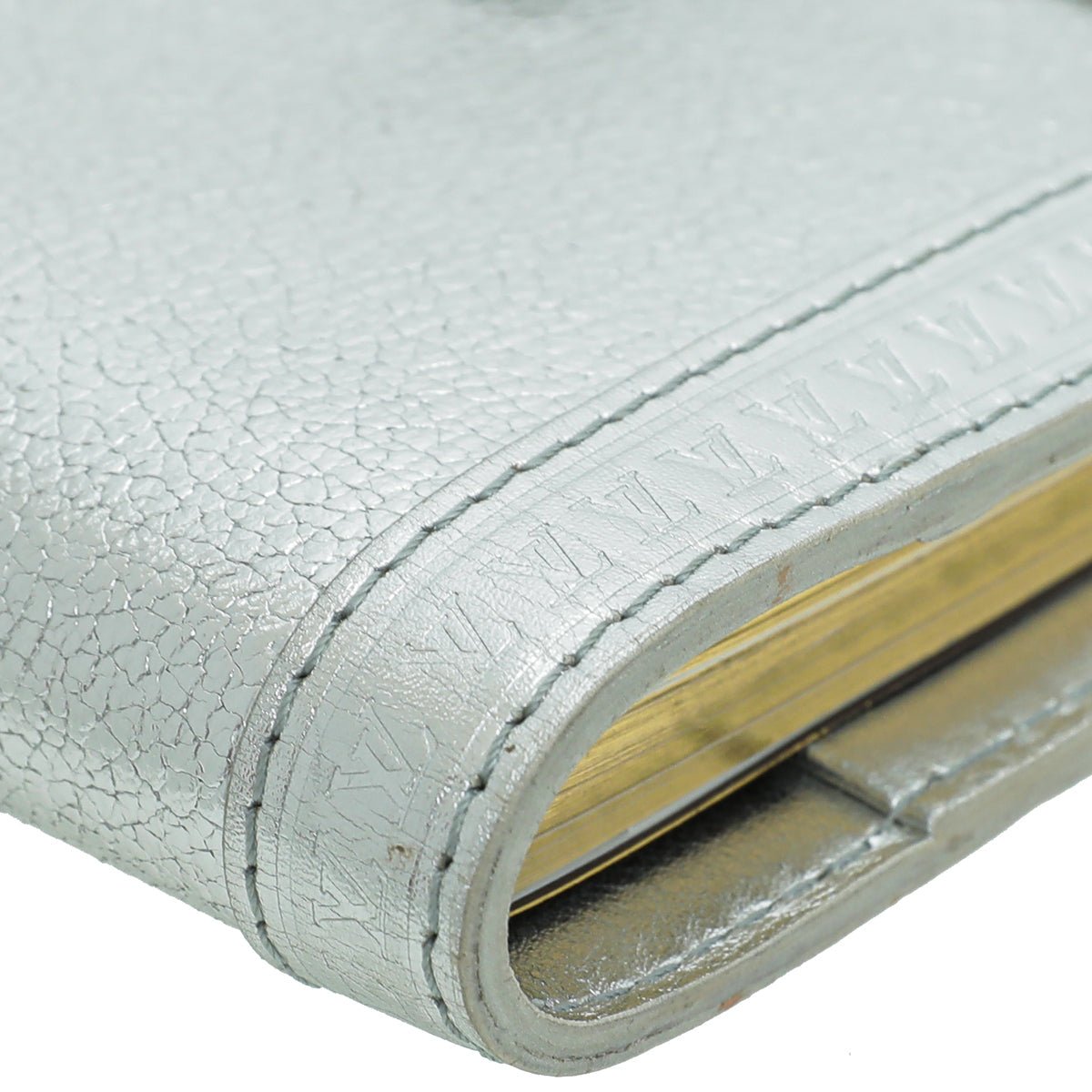 Louis Vuitton Silver Suhali Partenaire Agenda Cover | AlmaBagz - Image 3