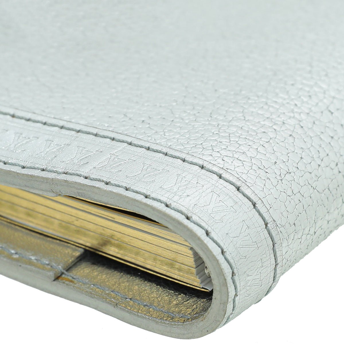 Louis Vuitton Silver Suhali Partenaire Agenda Cover | AlmaBagz - Image 4