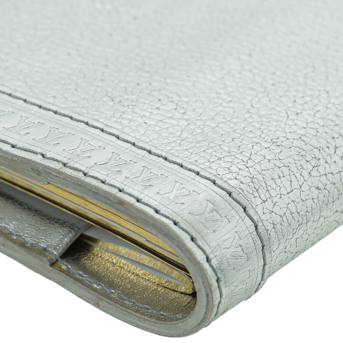 Louis Vuitton Silver Suhali Partenaire Agenda Cover | AlmaBagz - Image 6