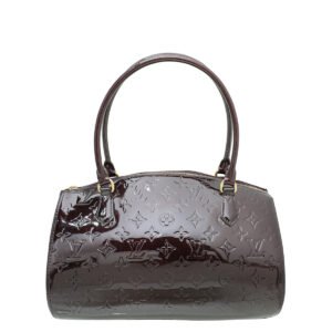 Louis Vuitton Amarante Monogram Vernis Sherwood GM Bag | AlmaBagz