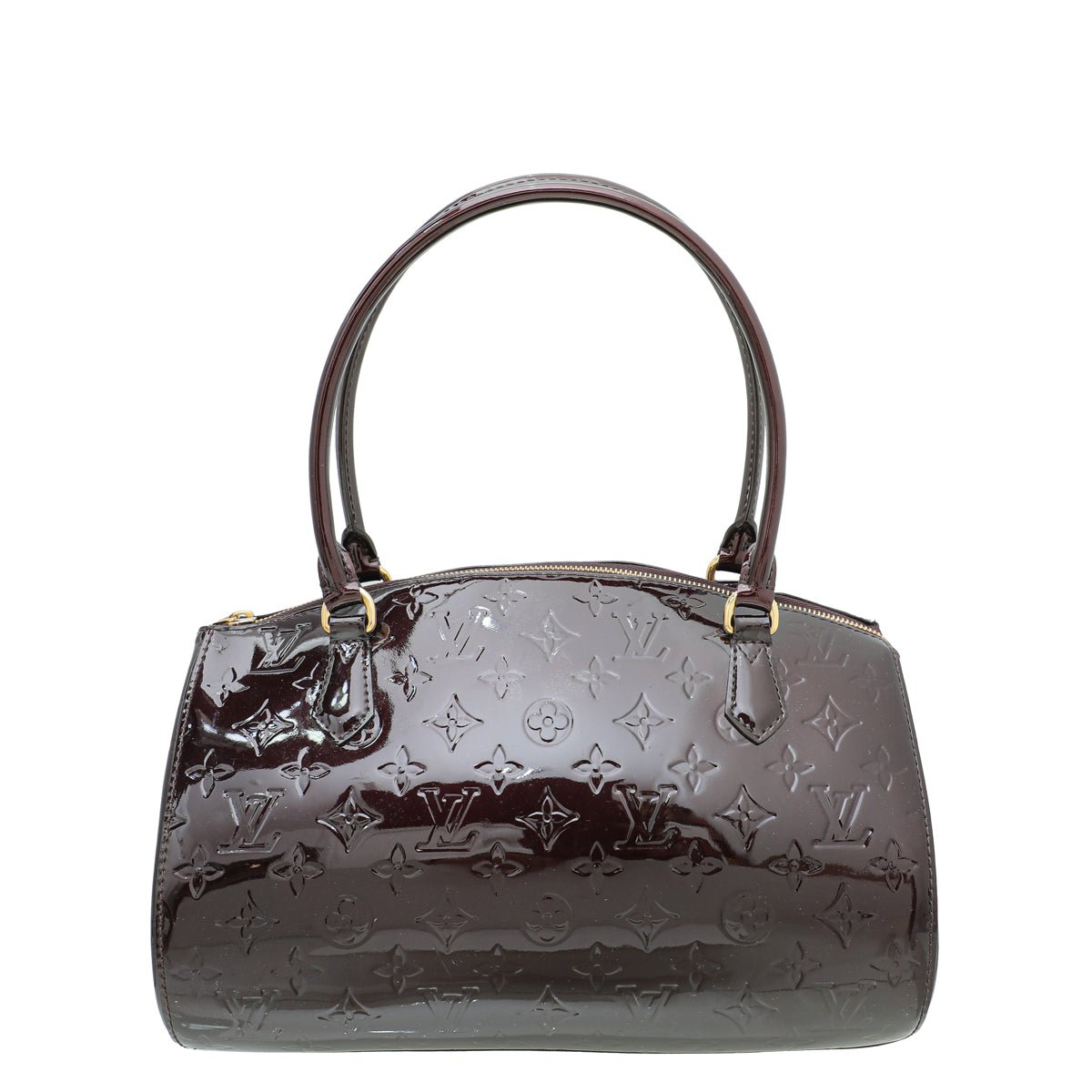 Louis Vuitton Amarante Monogram Vernis Sherwood GM Bag | AlmaBagz