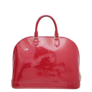 Louis Vuitton Pomme D'Amour Monogram Vernis Alma GM Bag | AlmaBagz