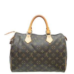 Louis Vuitton Monogram Speedy 30 Bag | AlmaBagz
