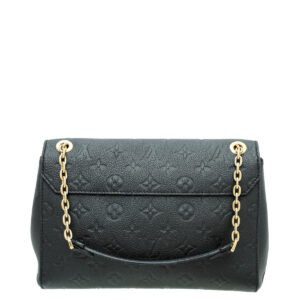 Louis Vuitton Black Monogram Empreinte Vavin PM Bag | AlmaBagz
