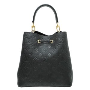 Louis Vuitton Black Monogram Empreinte Neonoe MM Bag | AlmaBagz