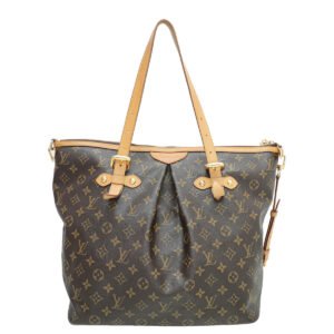 Louis Vuitton Brown Monogram Palermo Bag | AlmaBagz