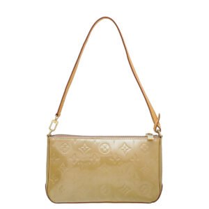 Louis Vuitton Noisette Monogram Vernis Mallory Square Bag | AlmaBagz