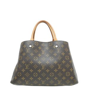 Louis Vuitton Brown Monogram Montaigne MM Bag | AlmaBagz