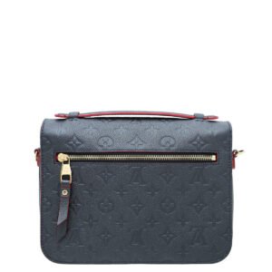 Louis Vuitton Bicolor Monogram Empreinte Pochette Metis Bag | AlmaBagz