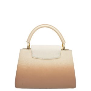Louis Vuitton Beige Taurillon Gradient MM Bag | AlmaBagz