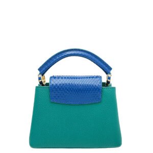 Louis Vuitton Bicolor Python Capucine Mini Bag | AlmaBagz