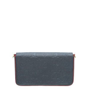 Louis Vuitton Marine Rouge Monogram Empreinte Pochette Felicie | AlmaBagz