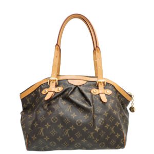 Louis Vuitton Brown Monogram Tivoli GM Bag | AlmaBagz