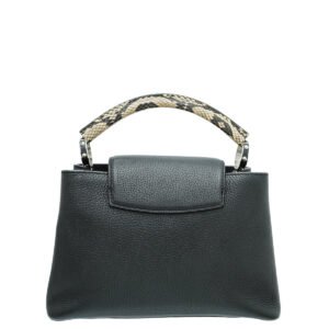 Louis Vuitton Bicolor Capucines BB Bag W/ Python Handle | AlmaBagz