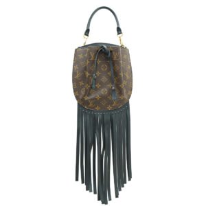 Louis Vuitton Bicolor Monogram Noe Fringe Crossbody Bag | AlmaBagz