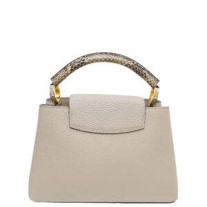 Louis Vuitton Galet Python Handle Capucines BB Bag | AlmaBagz