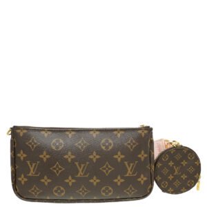 Louis Vuitton Bicolor Monogram Multi Pochette Accessories Bag | AlmaBagz