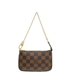 Louis Vuitton Damier Ebene Mini Pochette Accessoires Bag | AlmaBagz