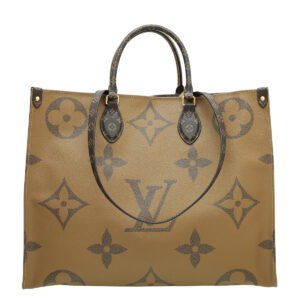 Louis Vuitton Monogram Reverse Onthego GM Bag | AlmaBagz