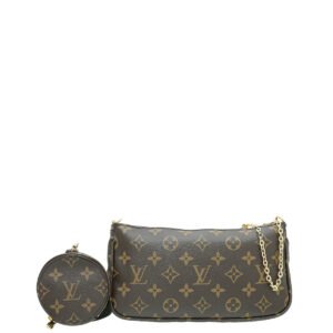Louis Vuitton Khaki Monogram Multi Pochette Accessories Bag | AlmaBagz