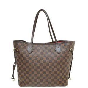 Louis Vuitton Ebene Neverfull MM Tote Bag W/ J7 Initials | AlmaBagz