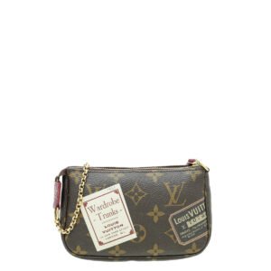 Louis Vuitton Monogram Travel Stamp Mini Pochette Accessoires | AlmaBagz