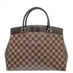 Louis Vuitton Ebene Rivoli MM Bag W /M.E Initials on Clochette | AlmaBagz