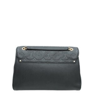 Louis Vuitton Black Monogram Empreinte Saint Germain MM Bag | AlmaBagz