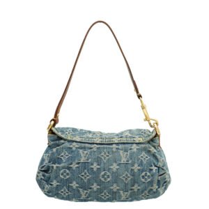 Louis Vuitton Monogram Denim Pleaty Mini Bag | AlmaBagz