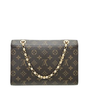 Louis Vuitton Monogram Black Victoire Bag | AlmaBagz