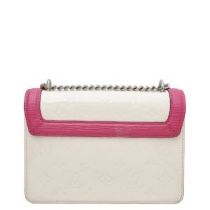 Louis Vuitton Creme Vernis Monogram Wynwood Bag | AlmaBagz