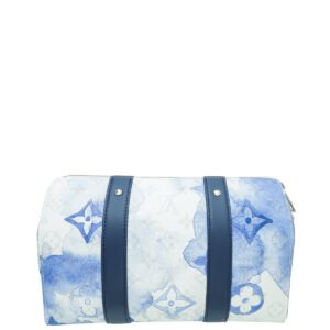 Louis Vuitton Blue Monogram Watercolor City Keepall Bag | AlmaBagz