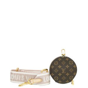 Louis Vuitton Monogram Rose Ballerine Bandouliere Bag Strap | AlmaBagz