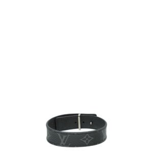Louis Vuitton Monogram Graphite Slim Bracelet | AlmaBagz