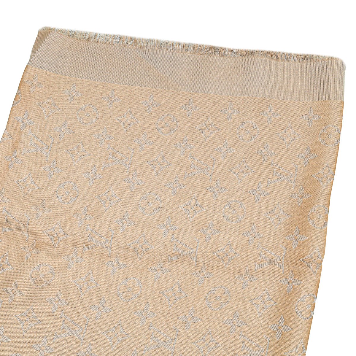Louis Vuitton Poudre Monogram Shine Shawl | AlmaBagz - Image 2
