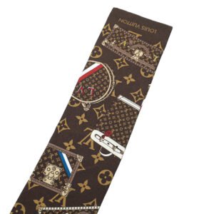 Louis Vuitton Brown Monogram Trunks Bandeau | AlmaBagz
