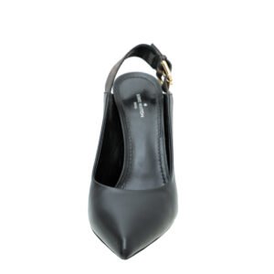 Louis Vuitton Monogram Black Matchmake Slingback Pump 39 | AlmaBagz