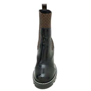 Louis Vuitton Monogram Black Nano Ankle Star Trail Boots 39 | AlmaBagz