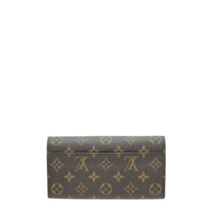 Louis Vuitton Brown Monogram Sarah Wallet | AlmaBagz