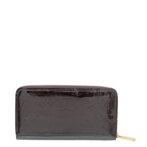 Louis Vuitton Amarante Monogram Vernis Zippy Wallet | AlmaBagz
