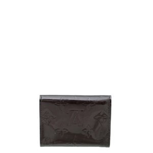 Louis Vuitton Amarante Monogram Vernis Business Card Holder | AlmaBagz