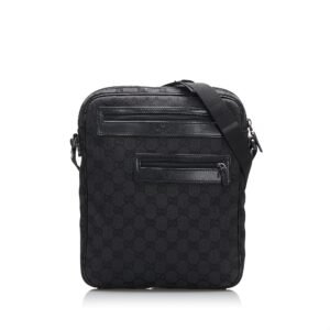 Gucci GG Canvas Crossbody Bag | AlmaBagz