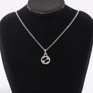 Gucci Interlocking G Necklace Silver Silver Sterling | AlmaBagz