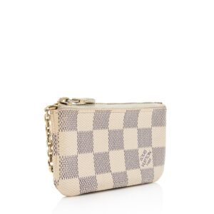 Louis Vuitton Damier Azur Key Pouch | AlmaBagz