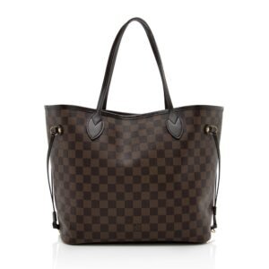 Louis Vuitton Damier Ebene Neverfull MM Tote (SHF-14430) | AlmaBagz