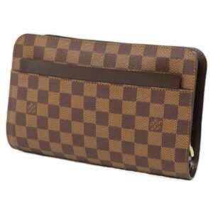 Louis Vuitton Damier Ebene Saint Louis Business Clutch | AlmaBagz
